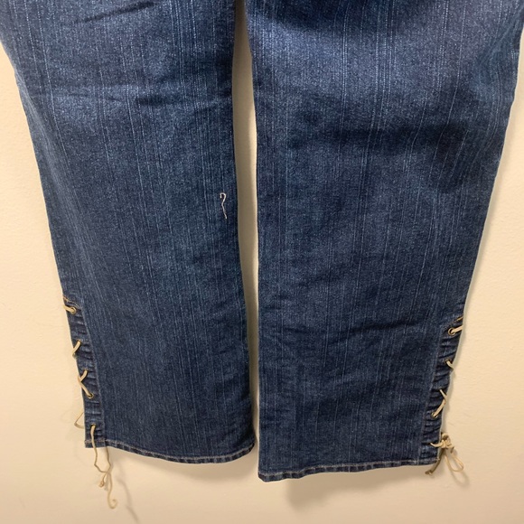 Zena Women’s Bootcut Jeans with Lace - Picture 6 of 7